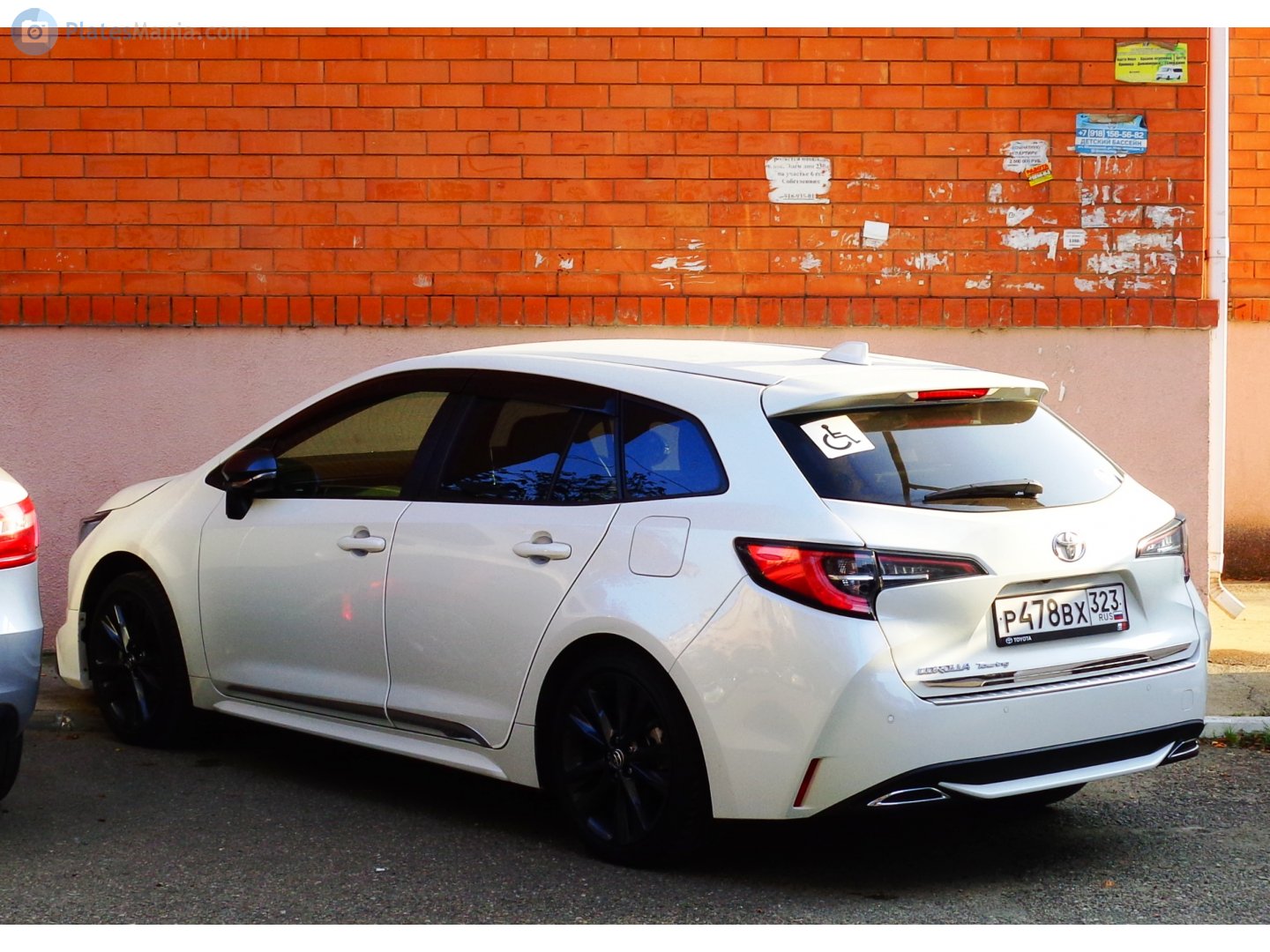 р 478 вх 323, Toyota Corolla Fielder 3rd gen (E160), facelift, 2015–