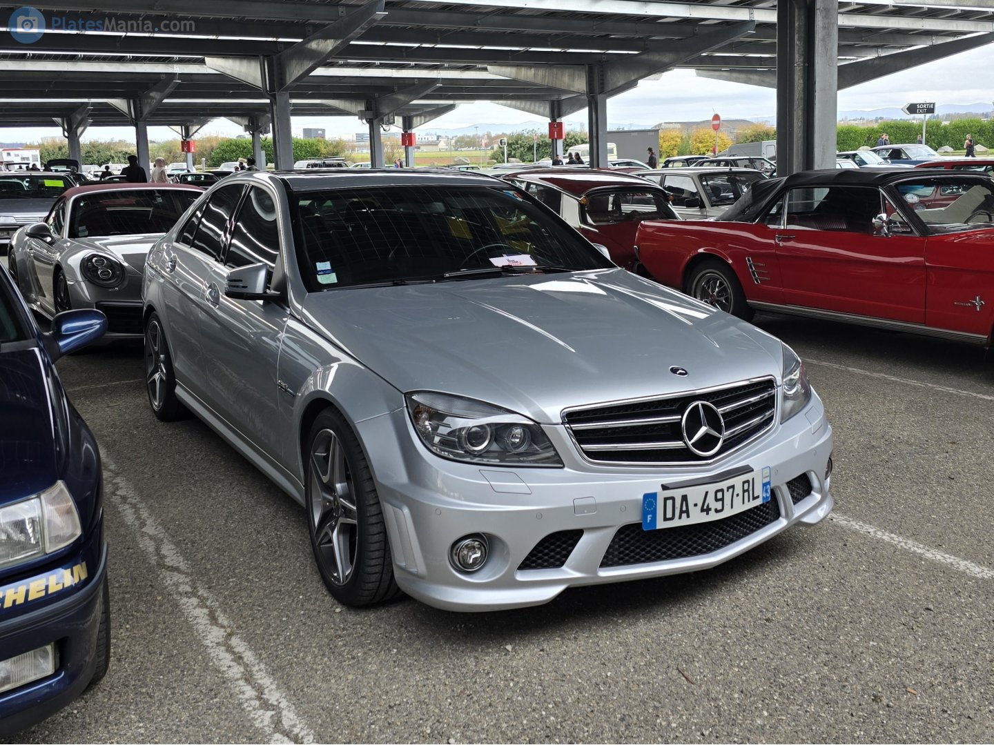 DA-497-RL, Mercedes-Benz C-Klasse 3rd gen Sedan (W204), 2007–2015