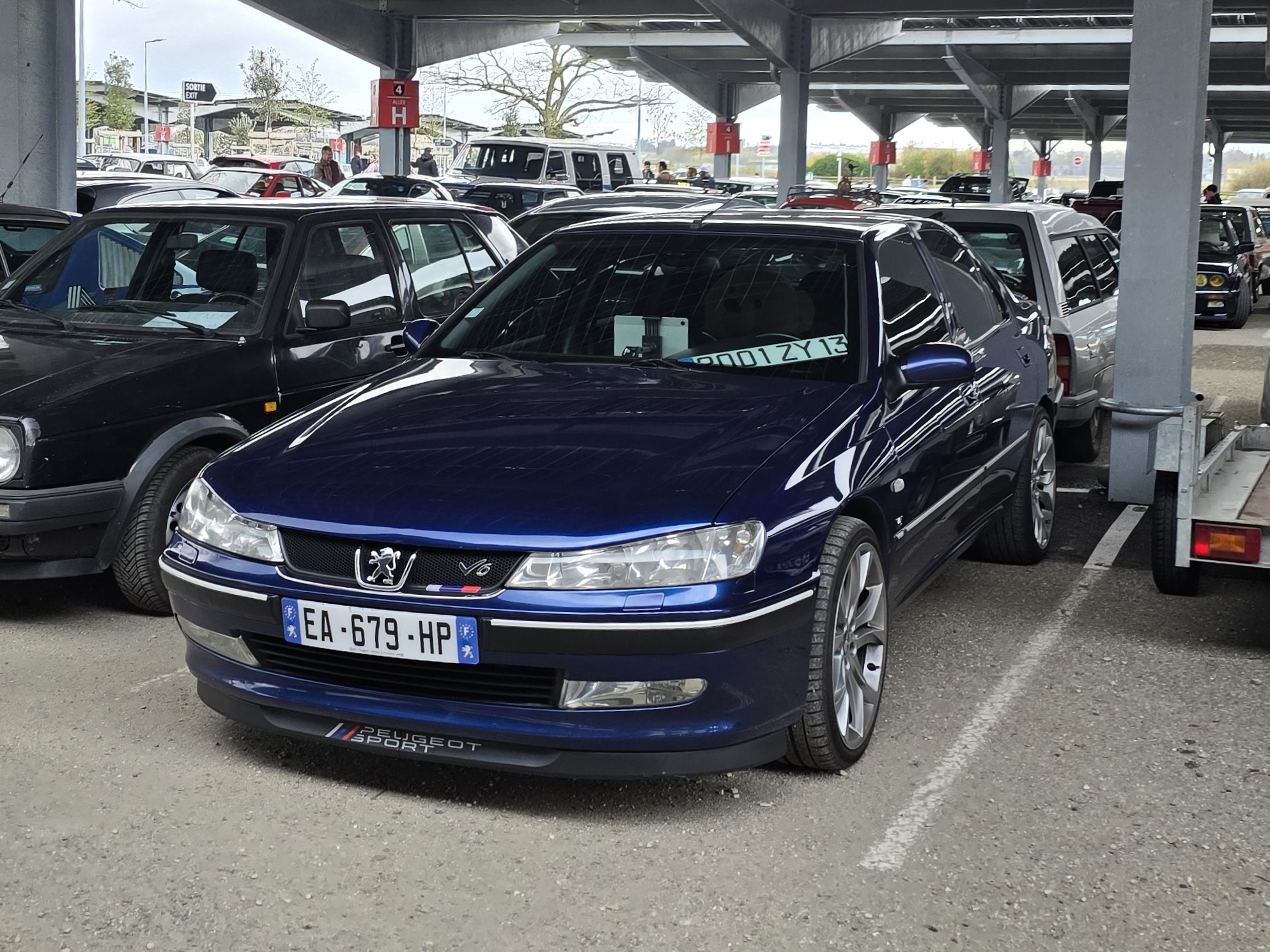 EA-679-HP, Peugeot 406 1st gen Sedan (D83/D93), facelift, 1999–2004