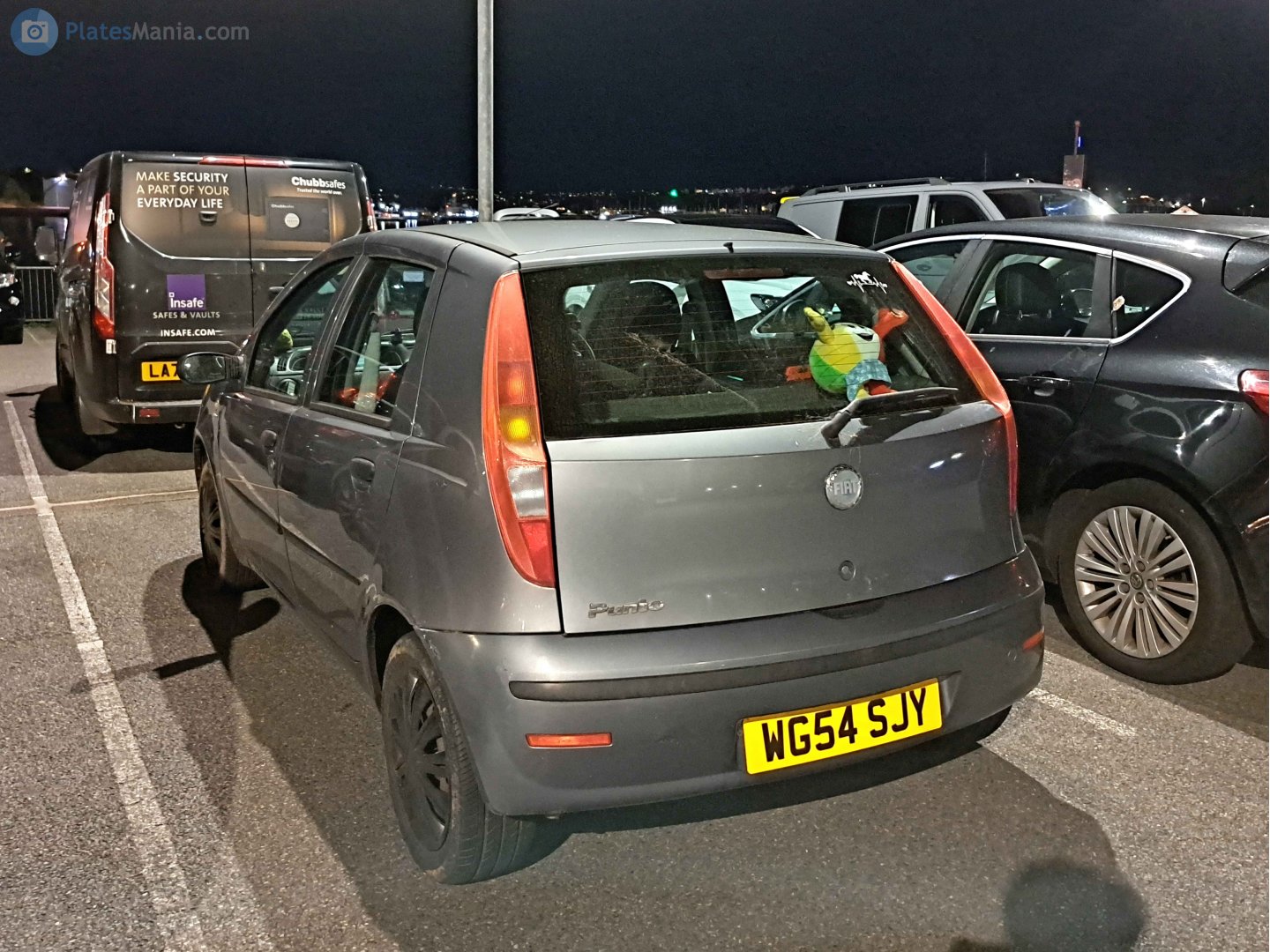 WG54SJY, FIAT Punto 2nd gen (Classic) 5-door Hatch (188), facelift, 2003–2010