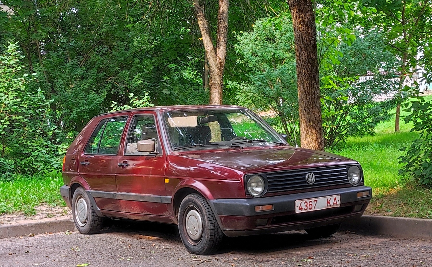 4367 KA, Volkswagen Golf 2nd gen 5-door Hatch (19/1G), 1983–1992