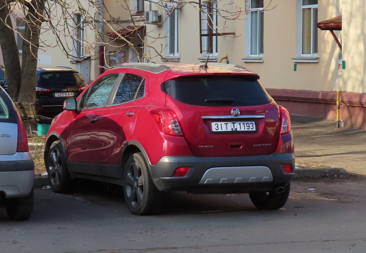 3IT T 1193, Buick Encore 1st gen (J13), 2012–2016