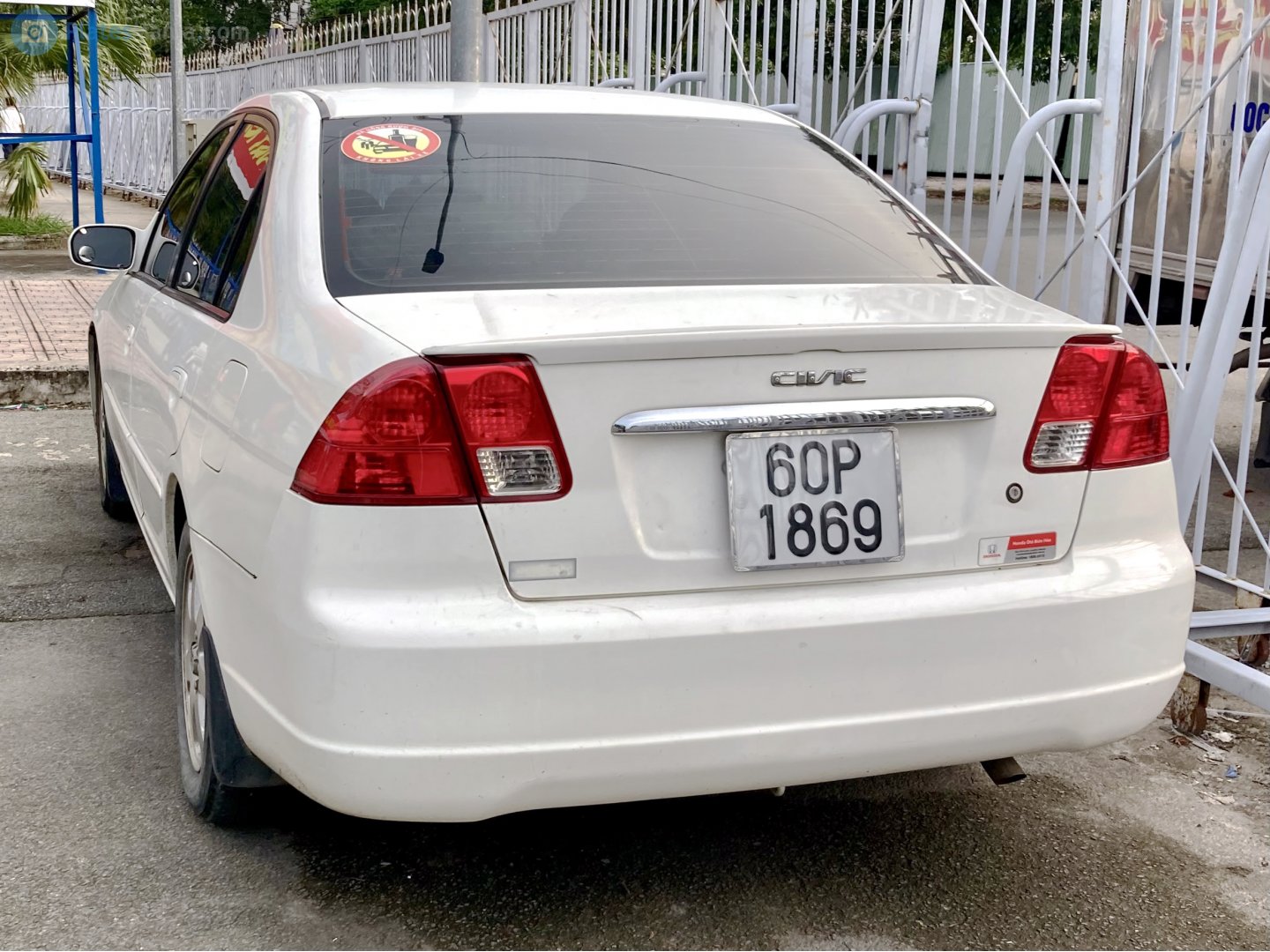 60P-1869, Honda Civic 7th gen (Ferio) Sedan (ES), 2000–2005
