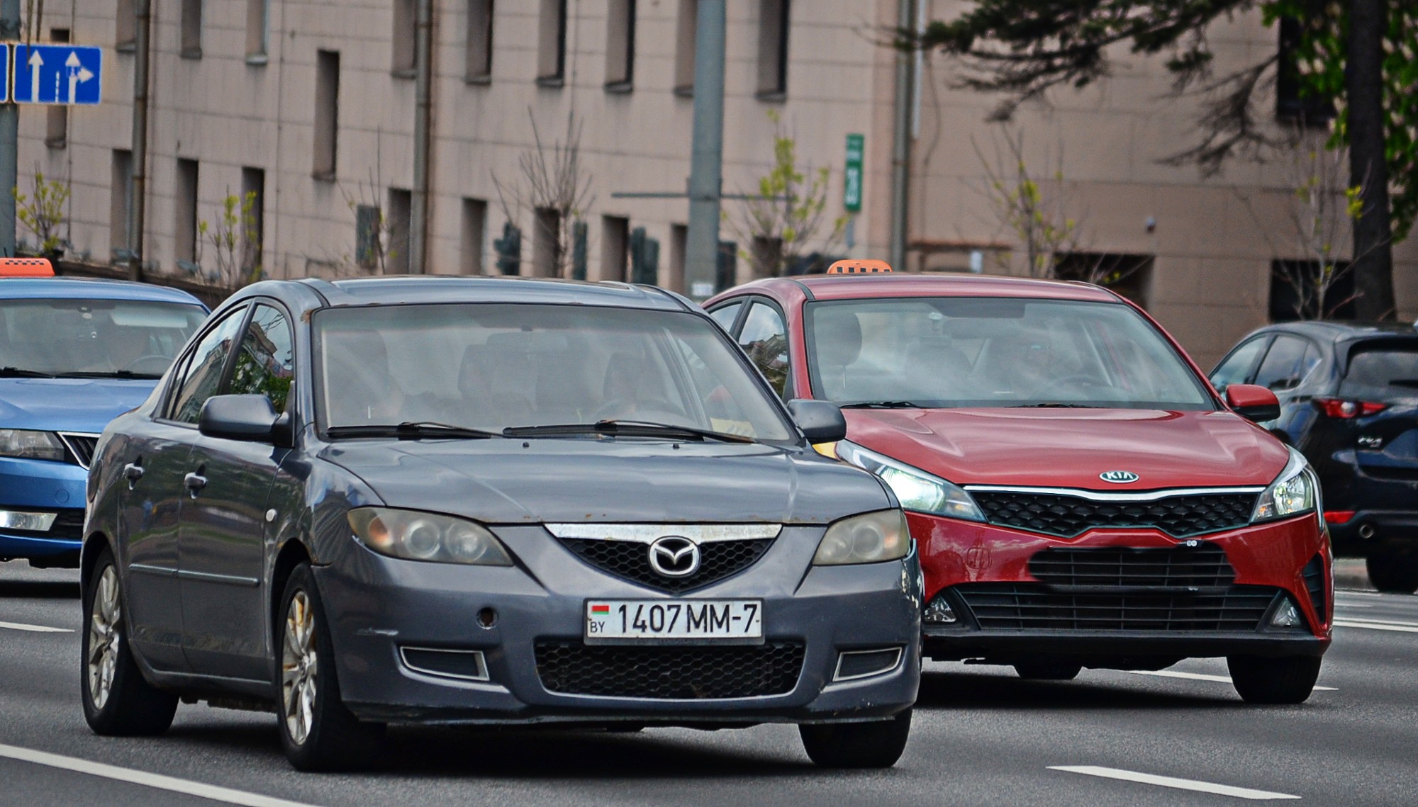 1407 MM-7, Mazda 3 1st gen Sedan (BK), 2003–2009