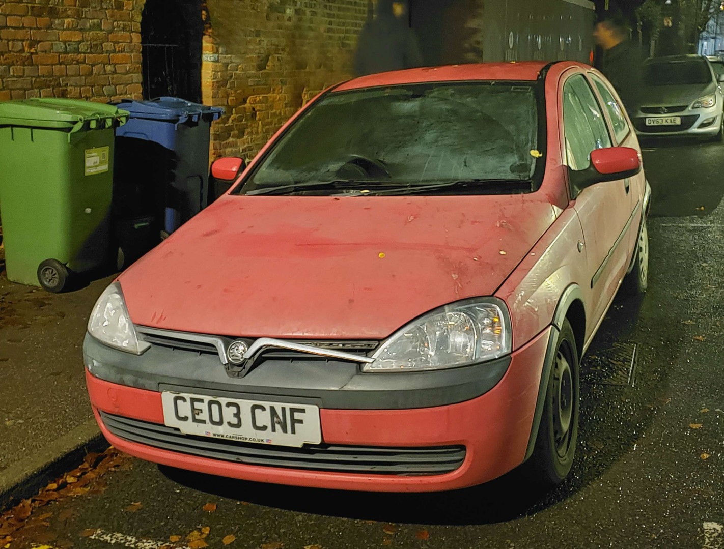 CE03CNF, Vauxhall Corsa 2nd gen 3-door Hatch (C; X01), 2000–2006