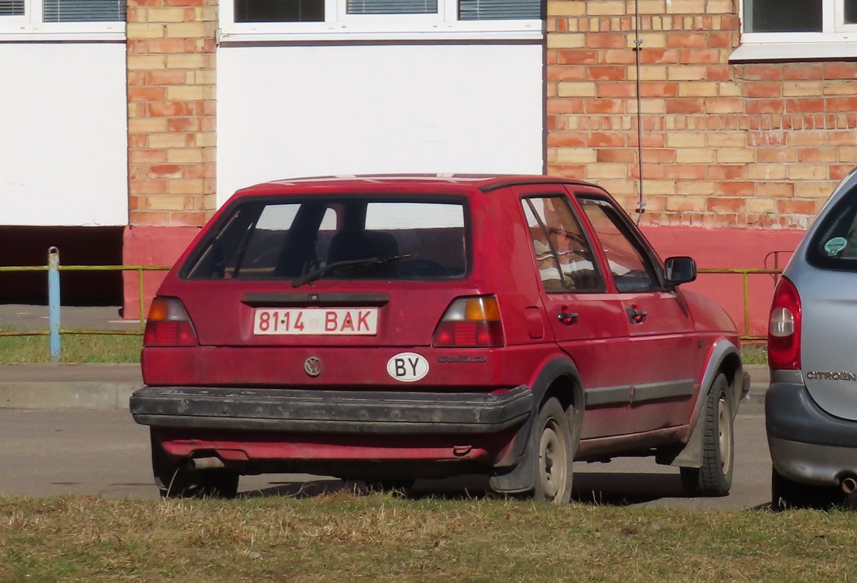 8114 BAK, Volkswagen Golf 2nd gen 5-door Hatch (19/1G), 1983–1992