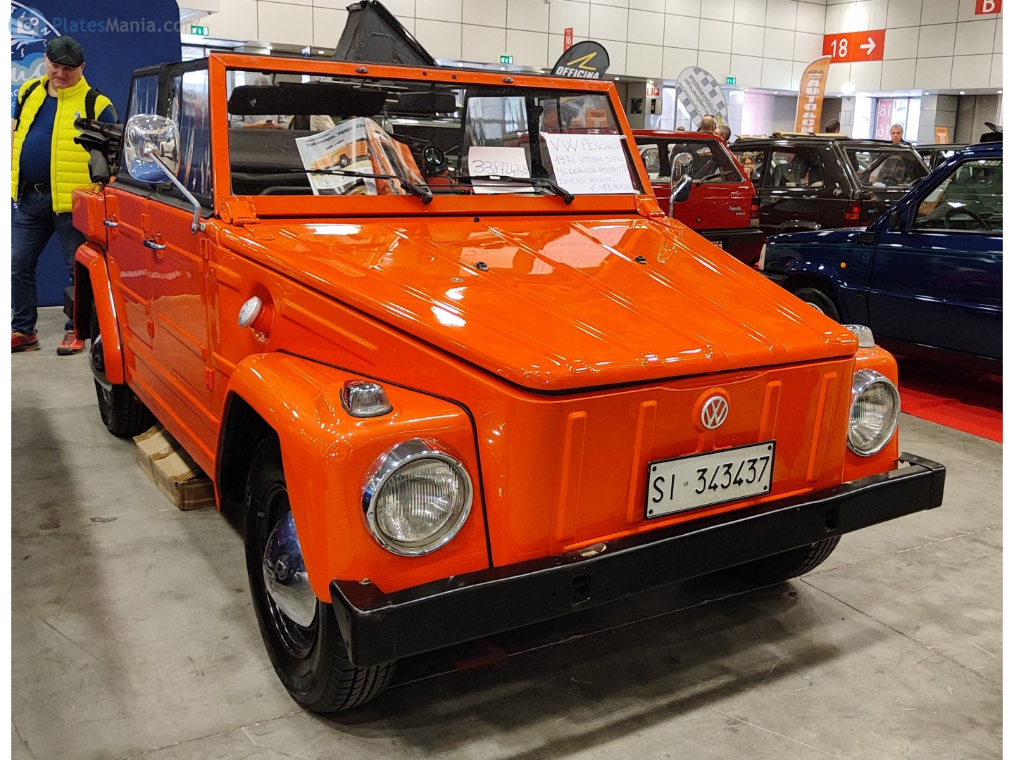 SI 343437, Volkswagen Typ 181 1st gen, 1969–1980
