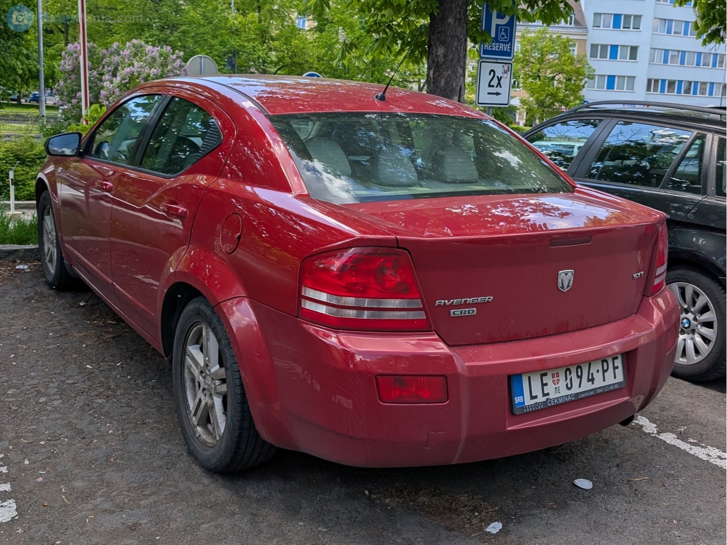 LE 094-PF, Dodge Avenger 2nd gen Sedan (JS), 2007–2014