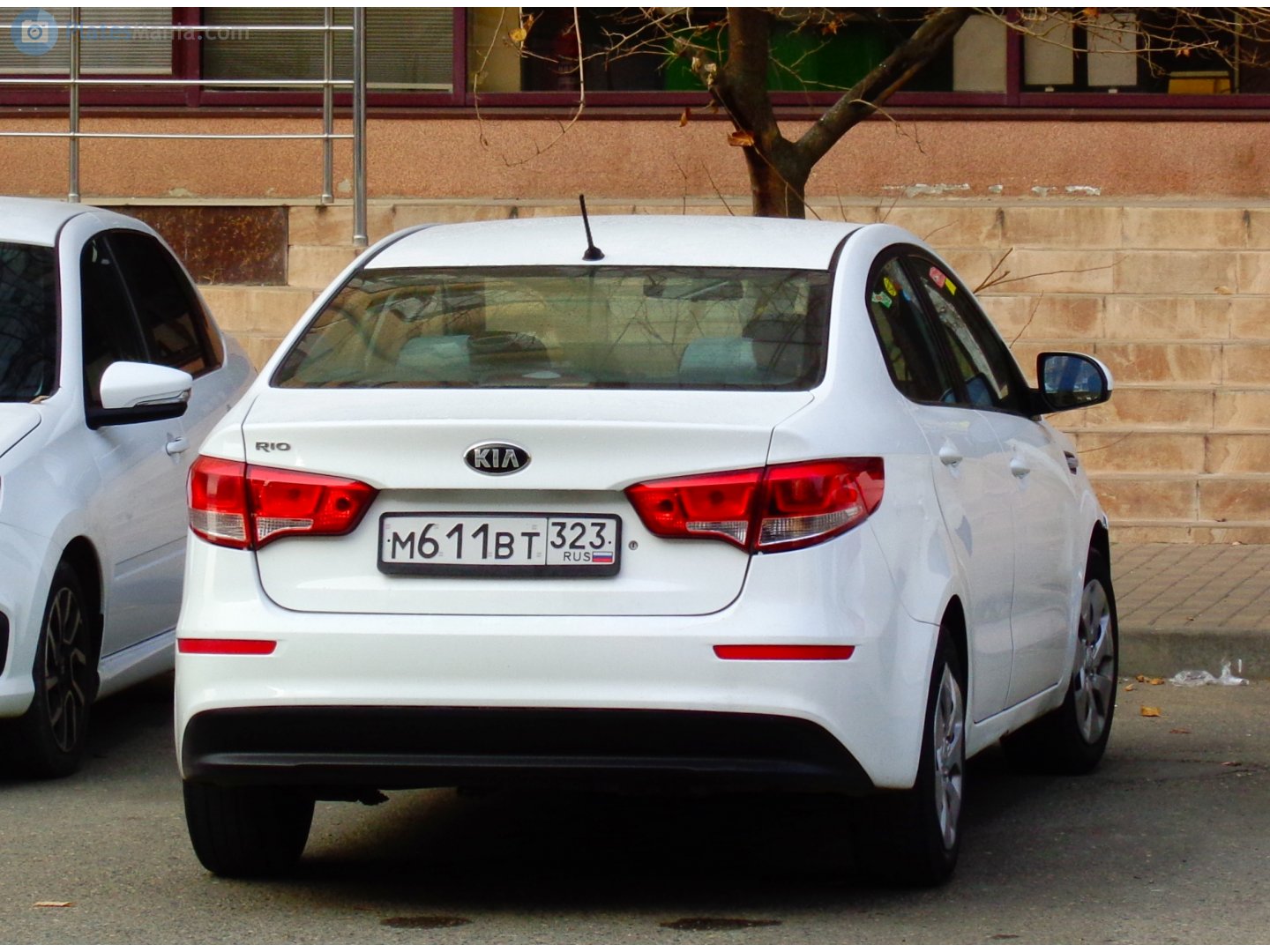 м 611 вт 323, Kia Rio 3rd gen Sedan (QB; CIS-market), facelift, 2015–2017