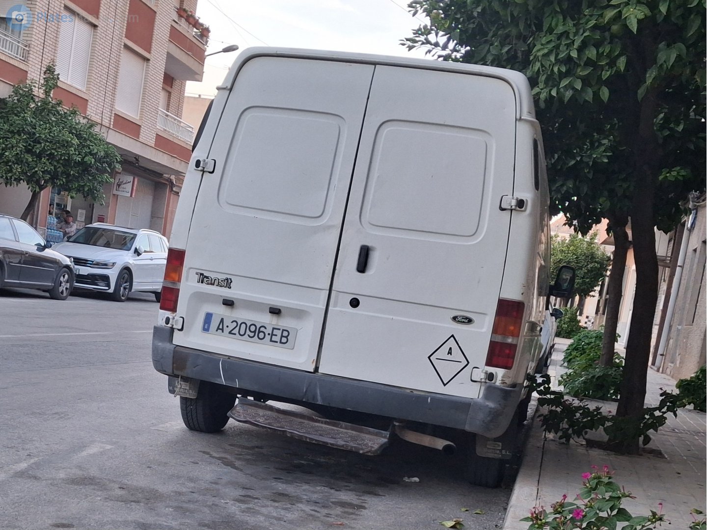 A 2096 EB, Ford Transit 2nd gen Van, 1985–2003