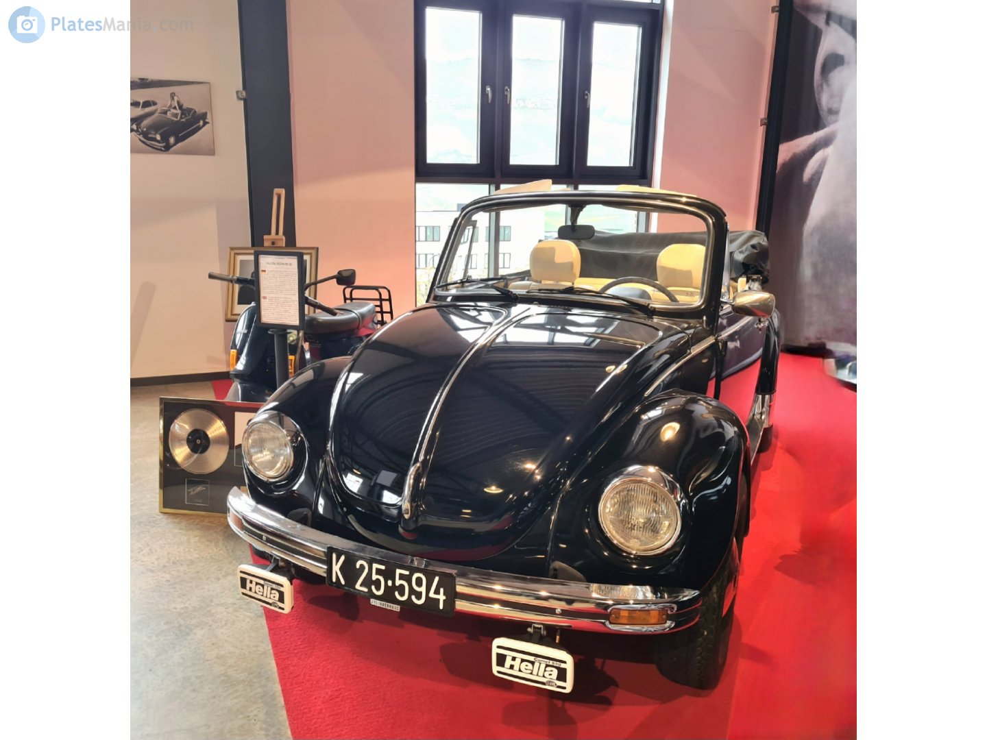 K 25.594, Volkswagen Beetle 1st gen Cabrio (Type 1), 1948­–2003