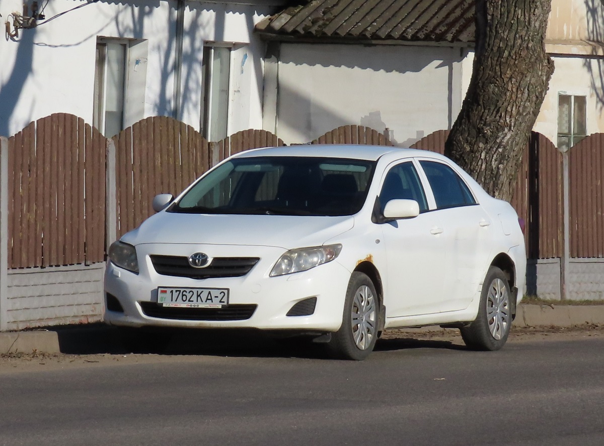 1762 KA-2, Toyota Corolla 10th gen (Altis) Sedan (E140/E150), 2006–2013 (–2020 for ZA-market)
