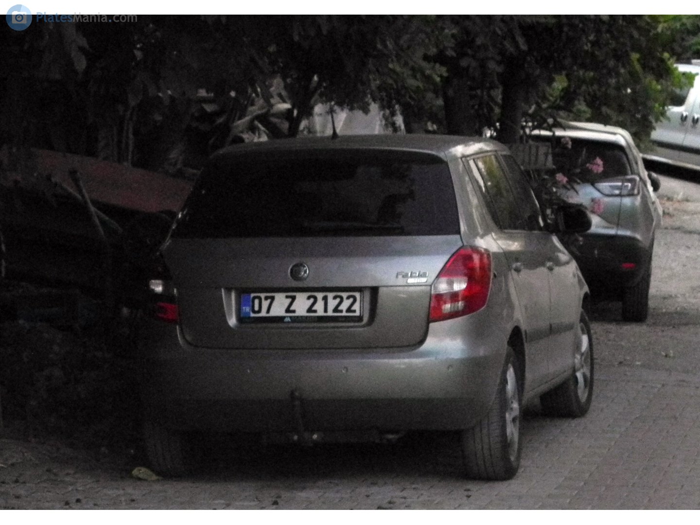 07 Z 2122, Skoda Fabia 2nd gen Hatch (5J2/542), 2007–2014