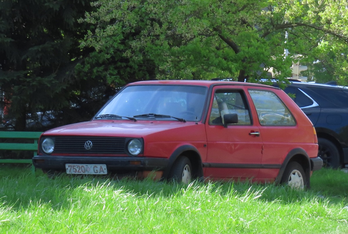 7520 CA, Volkswagen Golf 2nd gen 3-door Hatch (19/1G), 1983–1992