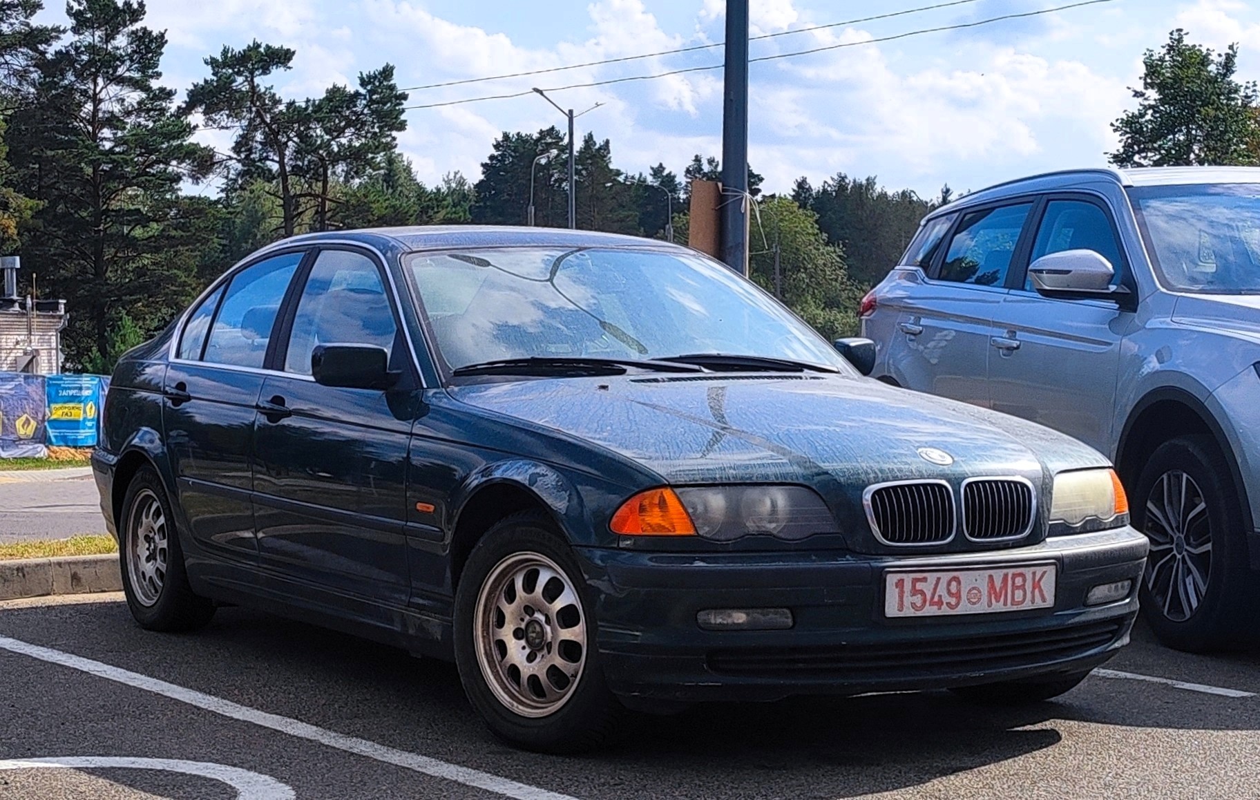 1549 MBK, BMW 3 Series 4th gen Sedan (E46), 1998–2005