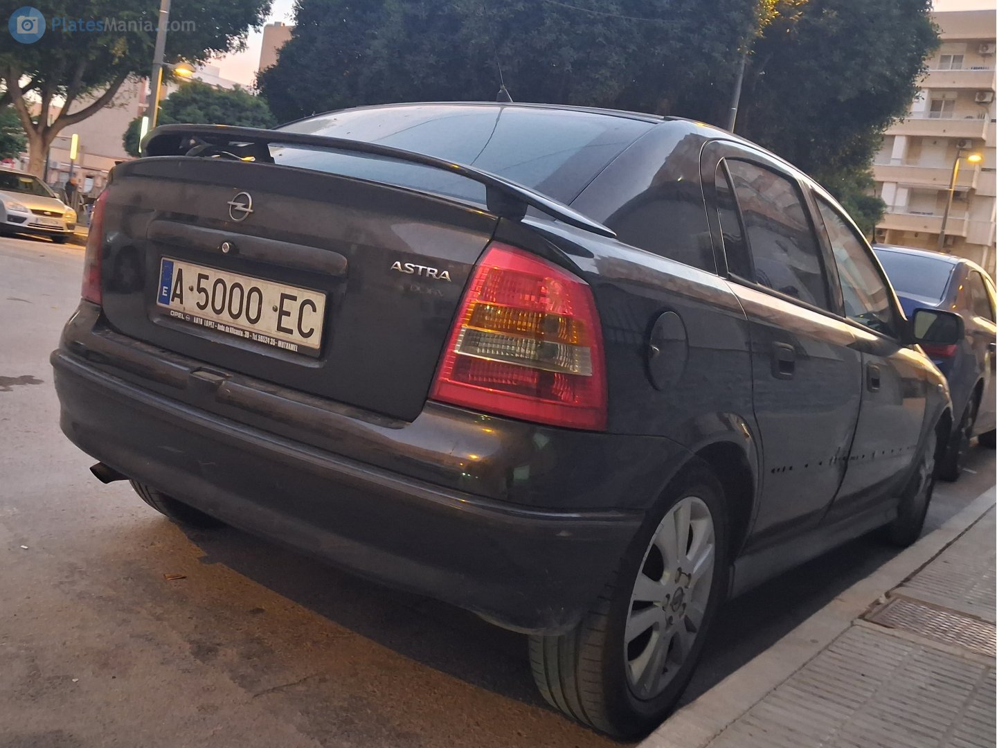 A 5000 EC, Opel Astra 2nd gen Sedan (G; T98), 1998–2009