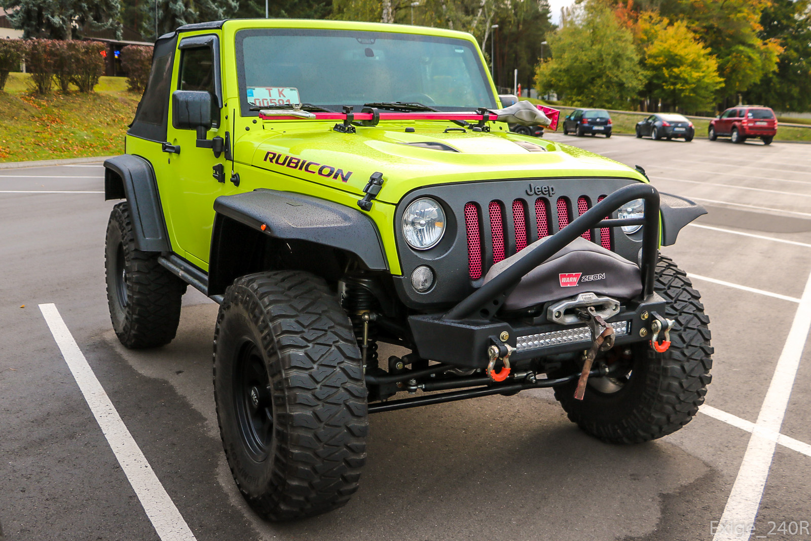T K 00591, Jeep Wrangler 3rd gen 3-door SUV (JK), 2006–2018
