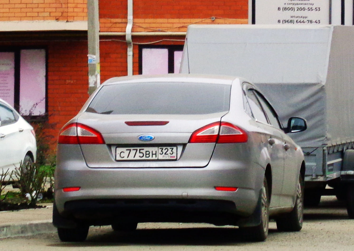 с 775 вн 323, Ford Mondeo 3rd gen Sedan/Liftback (Mk4; CD345), 2007–2010 (–2011 for CN-market)