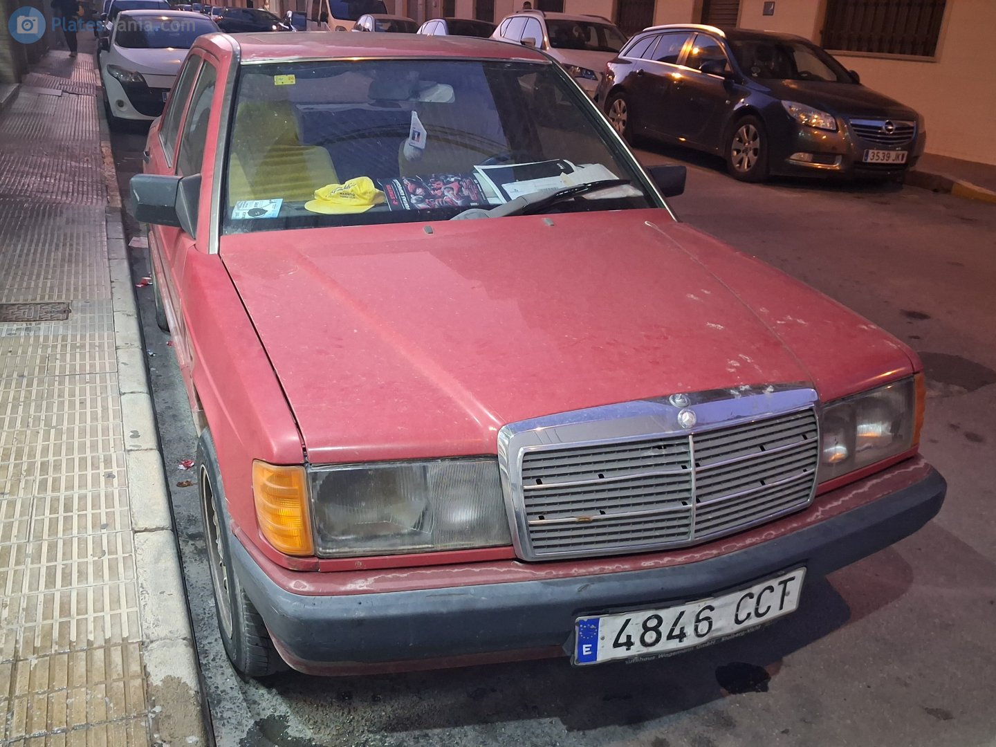 4846 CCT, Mercedes-Benz C-Klasse 190 Sedan (W201), 1982–1993