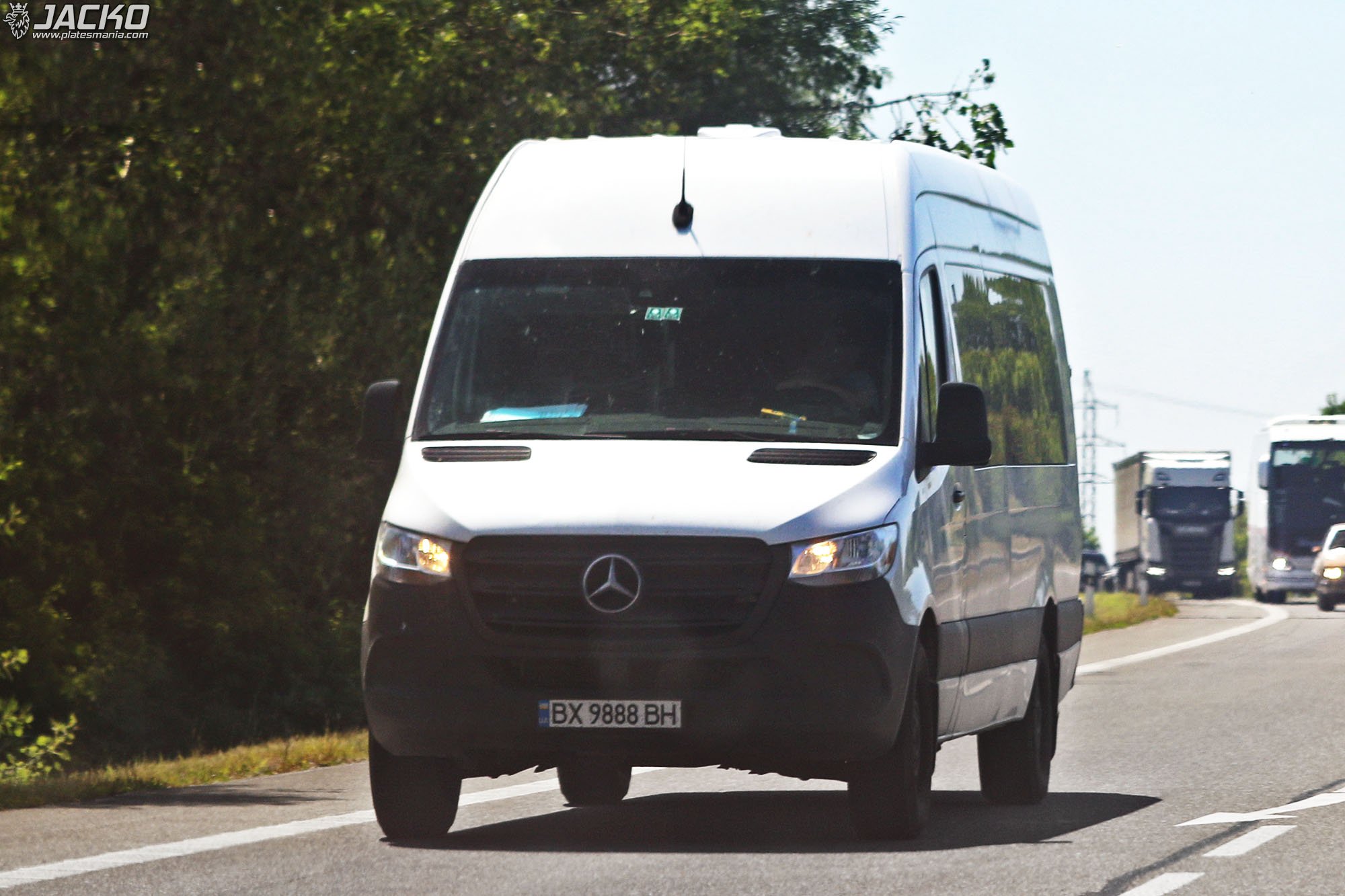 BX 9888 BH, Mercedes-Benz Sprinter 3rd gen (W907), 2018–