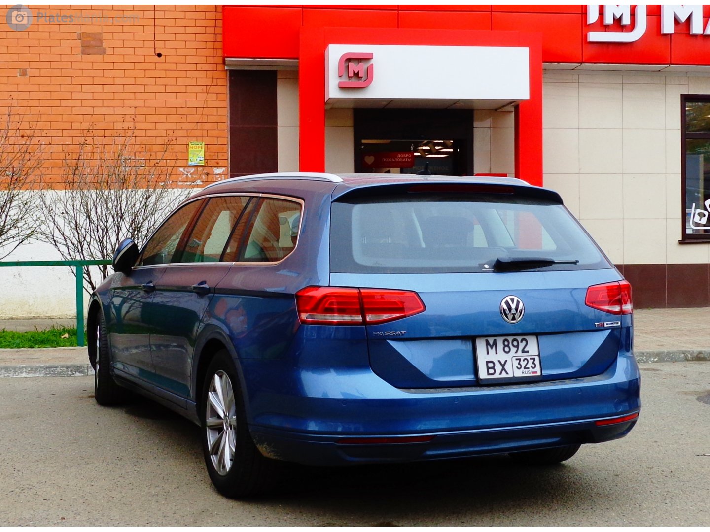 м 892 вх 323, Volkswagen Passat 8th gen Variant (B8; 3G), 2015–2023