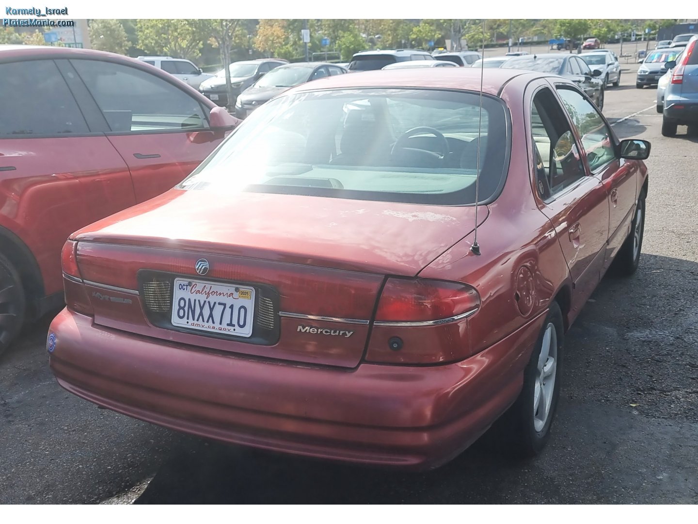 8NXX710, Mercury Mystique 1st gen (CDW162), facelift, 1998–2000