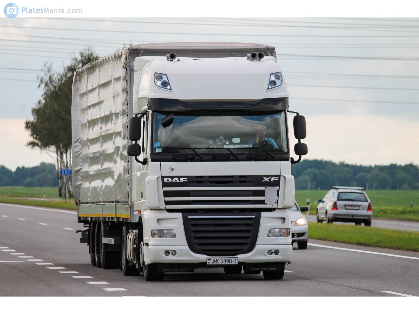 AK 5890-1, DAF XF 3rd gen (XF105), 2006–2020