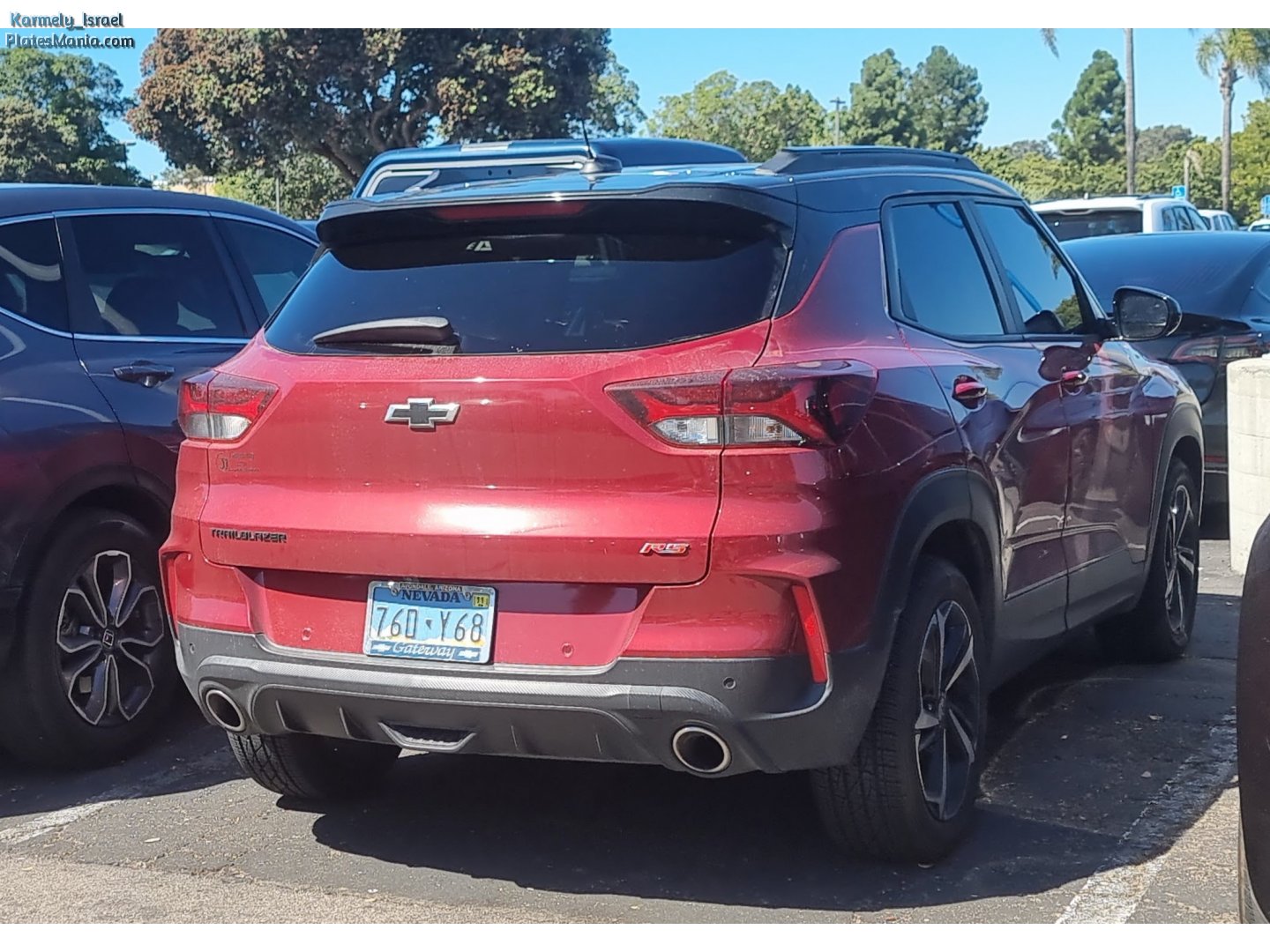760-Y68, Chevrolet TrailBlazer 3rd gen Crossover (VSS-F), 2020–