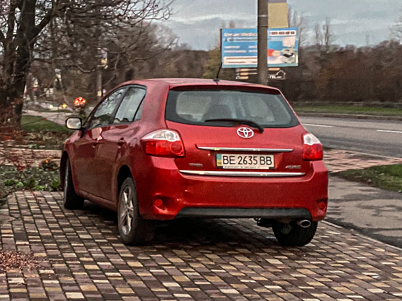 BE 2635 BB, Toyota Yaris 