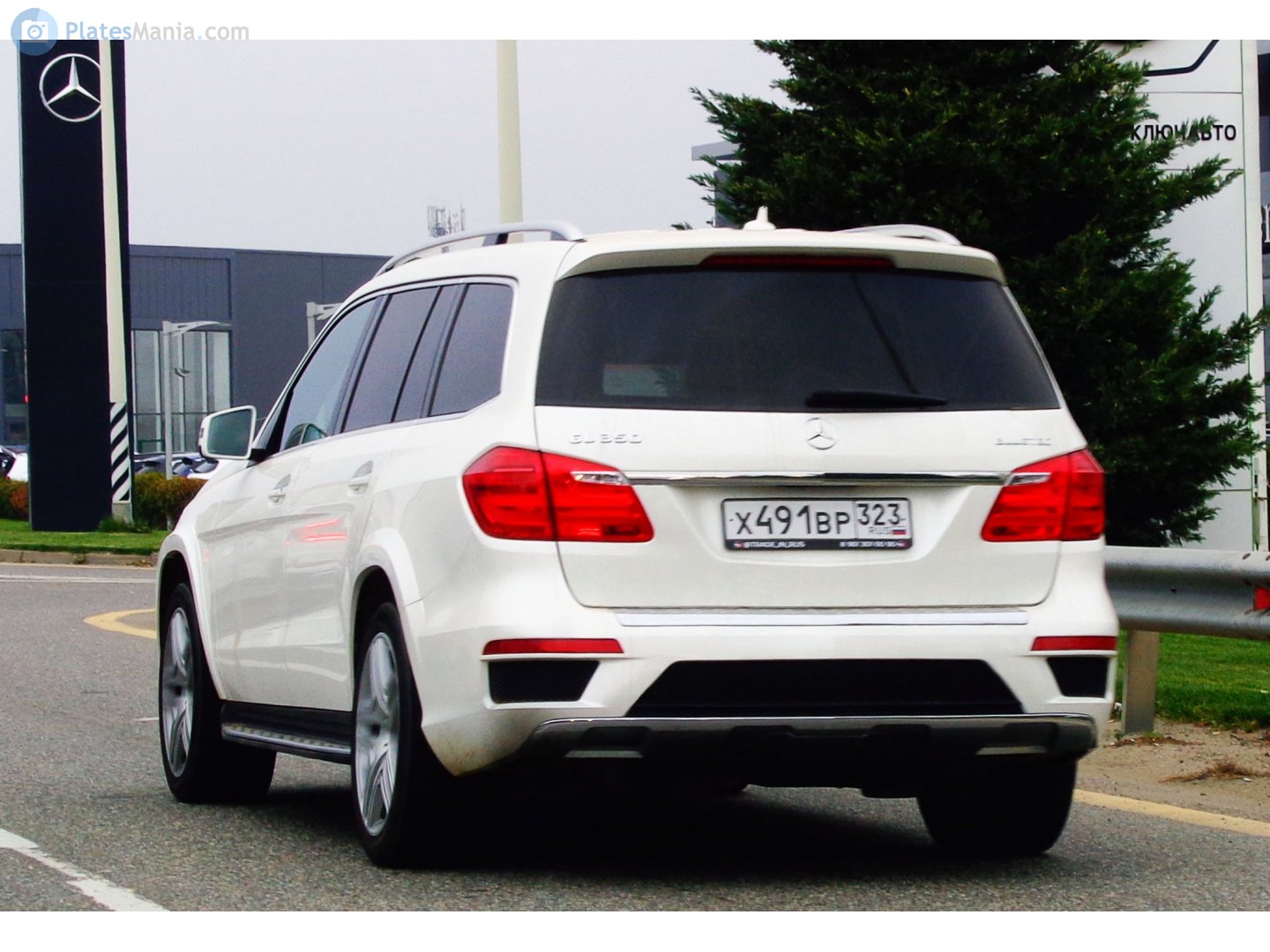 х 491 вр 323, Mercedes-Benz GL-Klasse 2nd gen (X166), 2012–2015