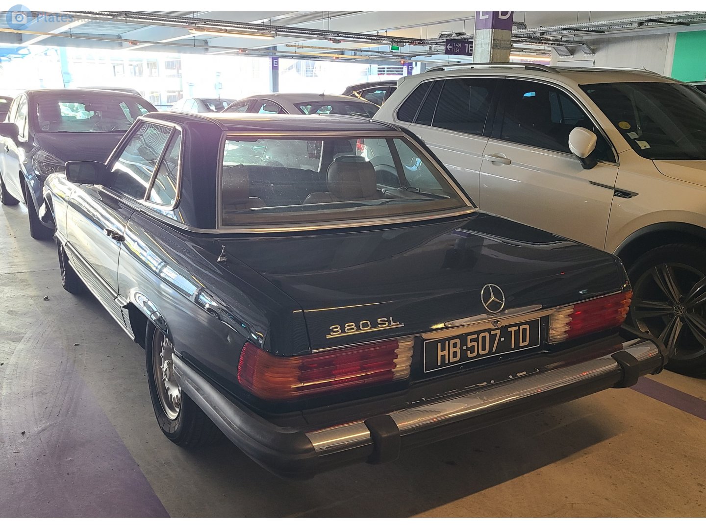 HB-507-TD, Mercedes-Benz SL-Klasse 3rd gen (R107), 1971–1989