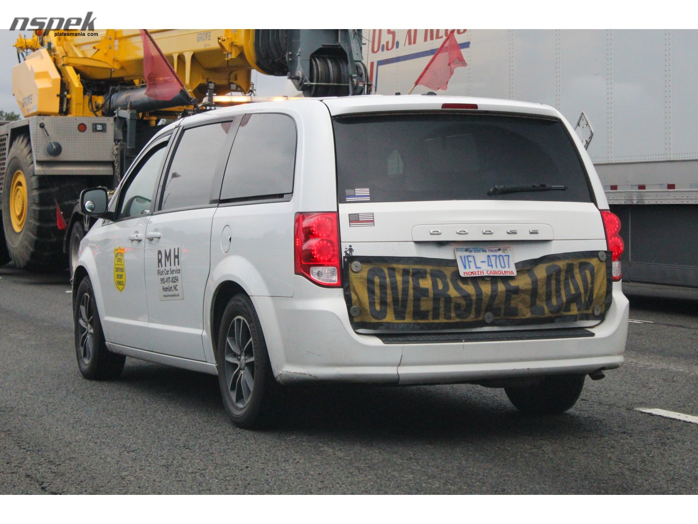 VFL-4707, Dodge Grand Caravan 5th gen (RT), facelift, 2010–2020