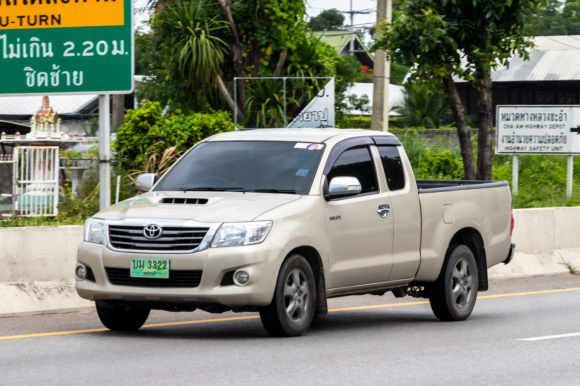 บม 3322, Toyota Hilux 7th gen (AN10/AN20/AN30), facelift, 2011­–2015