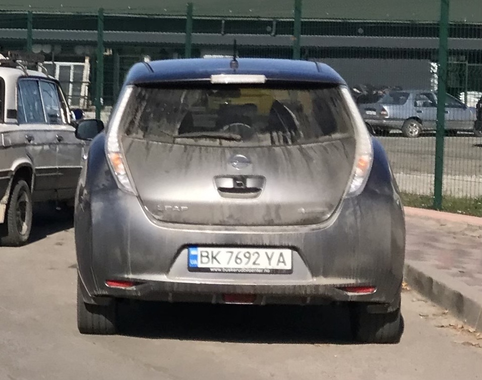 BK 7692 YA, Nissan Leaf 1st gen (ZE0/AZE0), 2010–2017