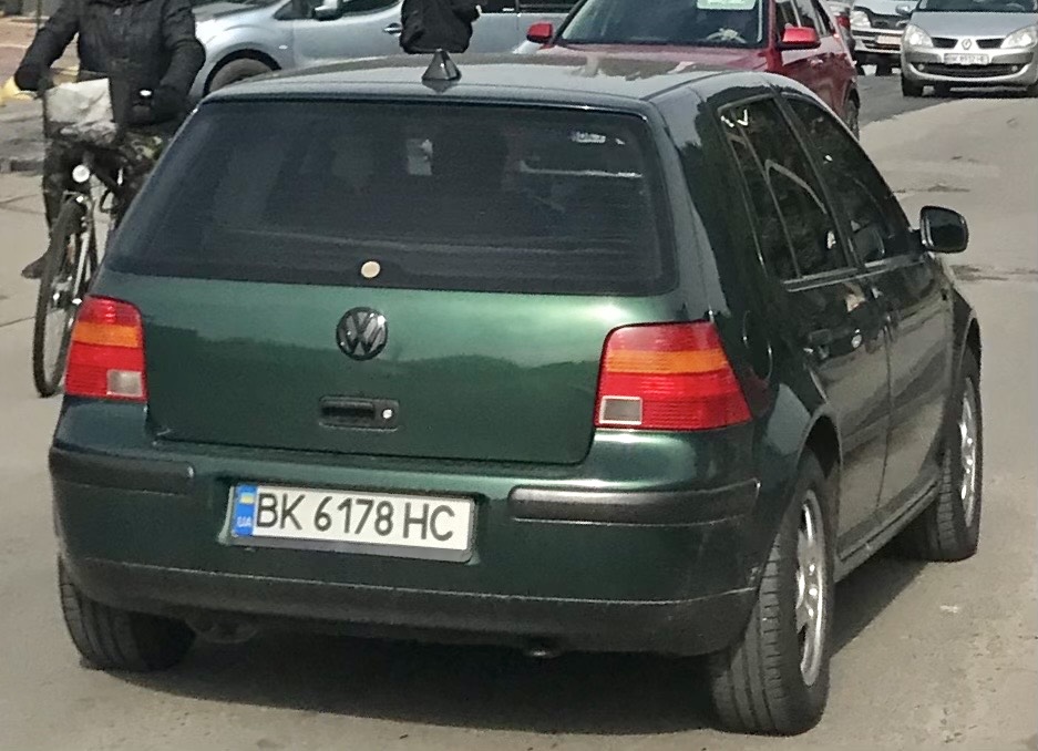 BK 6178 HC, Volkswagen Golf 