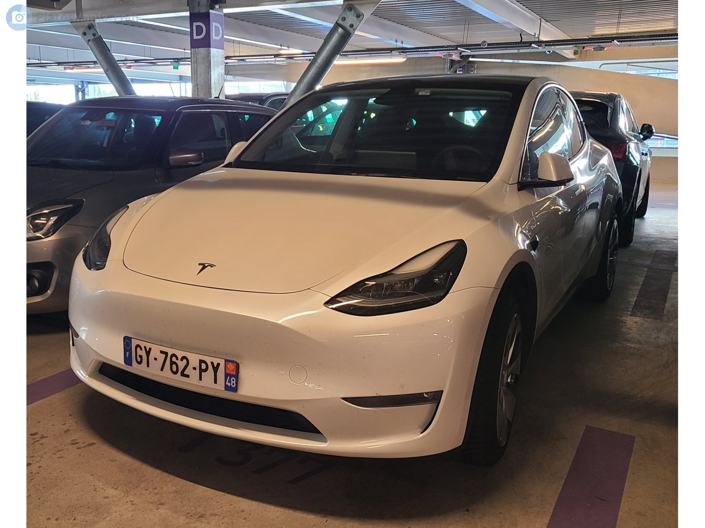GY-762-PY, Tesla Model Y 1st gen (5YJY), 2020–2025