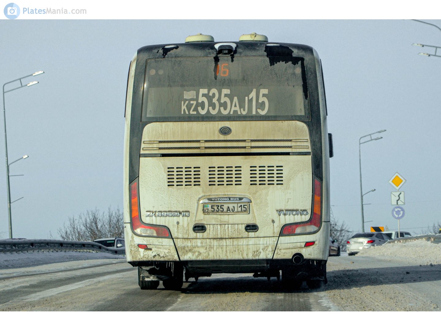 535 AJ 15, Yutong ZK6852H 