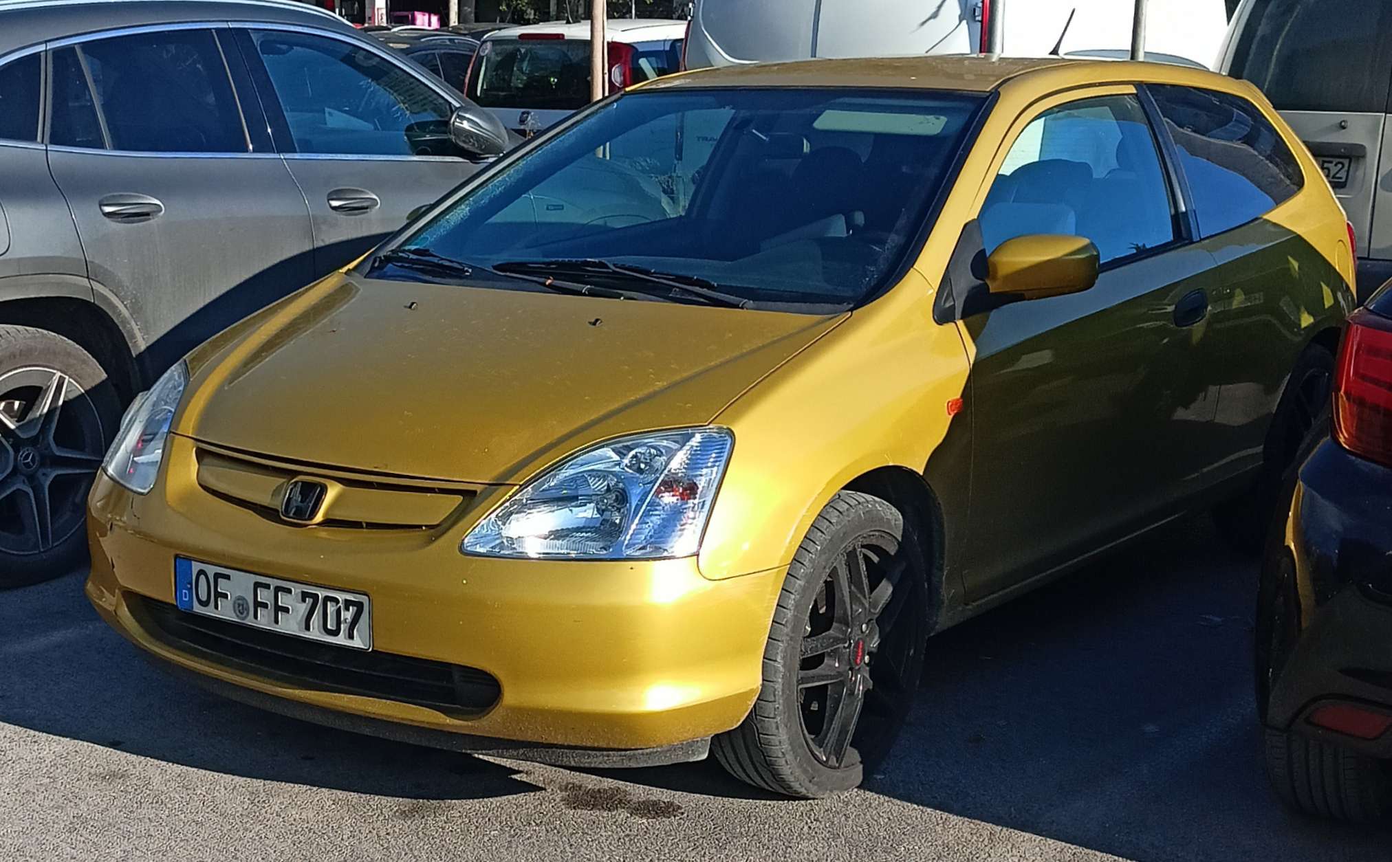 OF FF 707, Honda Civic 7th gen 3-door Hatch (EP), 2000–2005