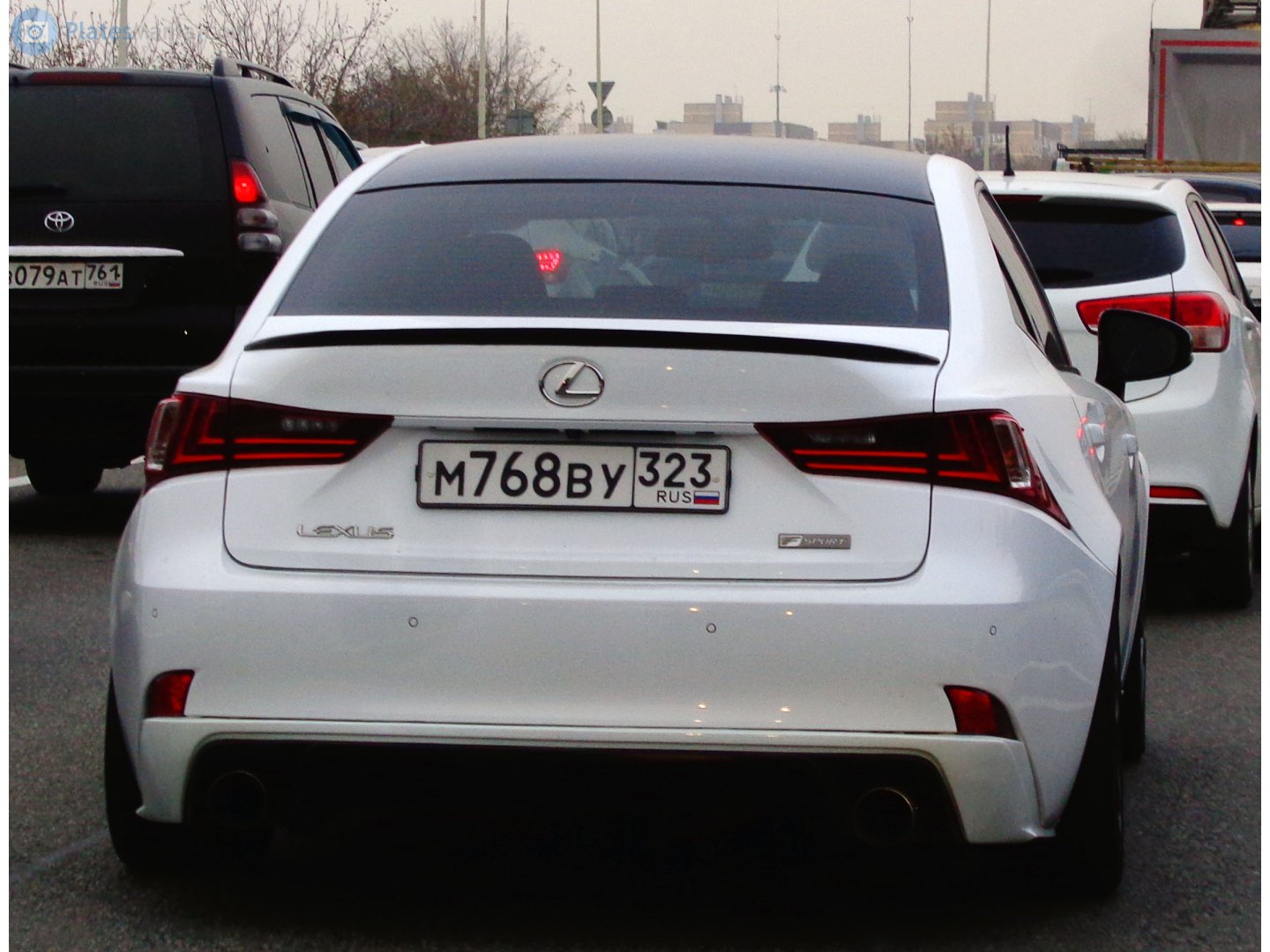 м 768 ву 323, Lexus IS 3rd gen (XE30), 1st facelift, 2016–2020