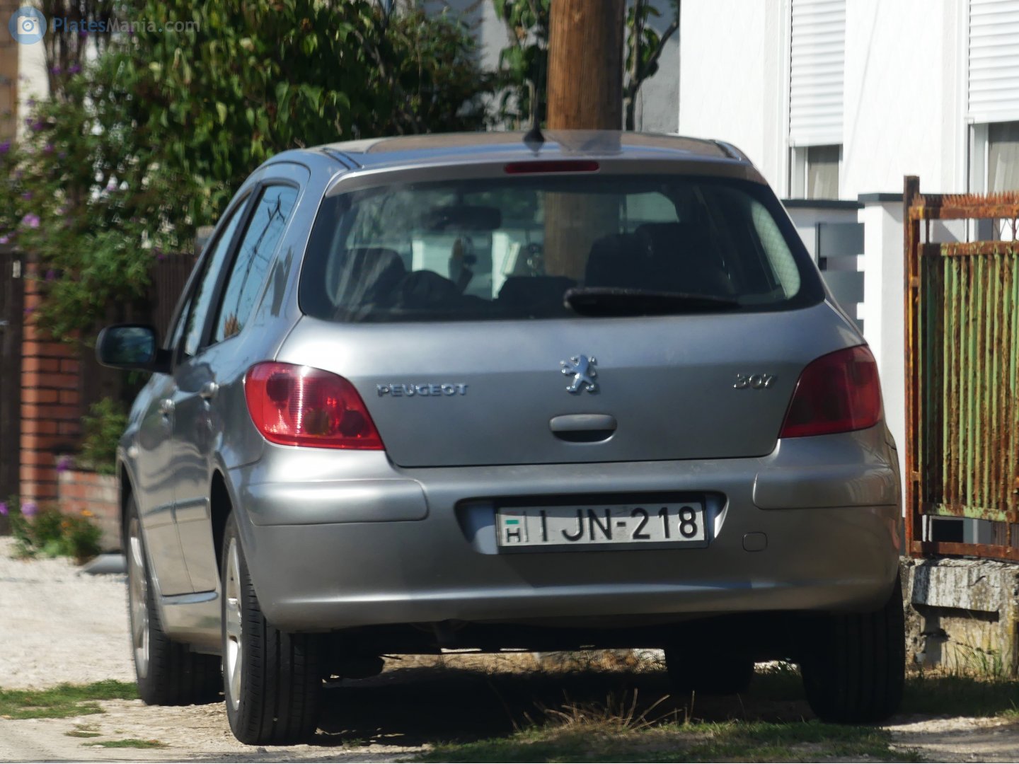 IJN-218, Peugeot 307 1st gen 5-door Hatch (T5/T6), 2001–2008 (–2011 for LATAM- and –2014 for CN-market)