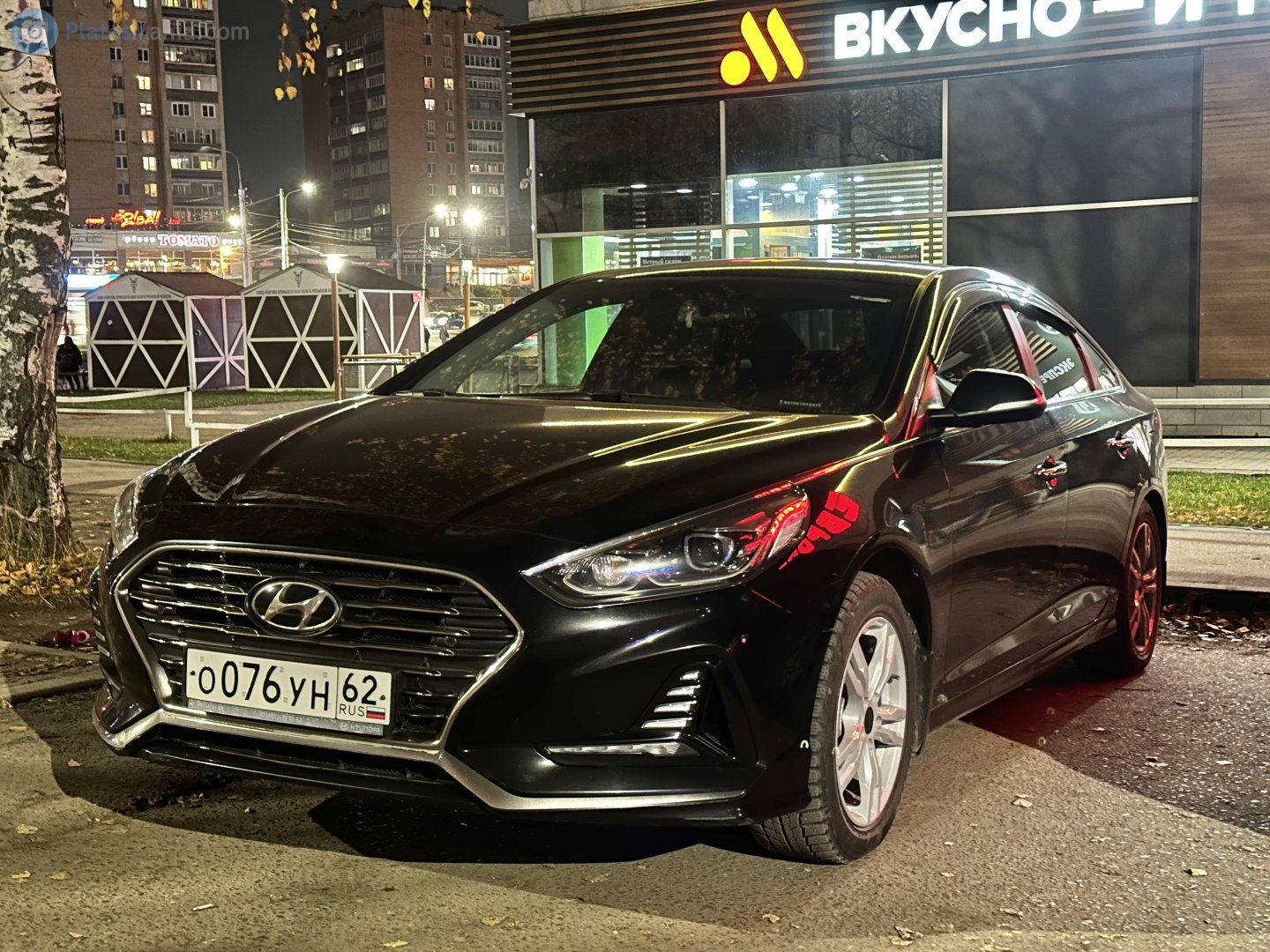 о 076 ун 62, Hyundai Sonata 7th gen (LF), facelift, 2017–2019