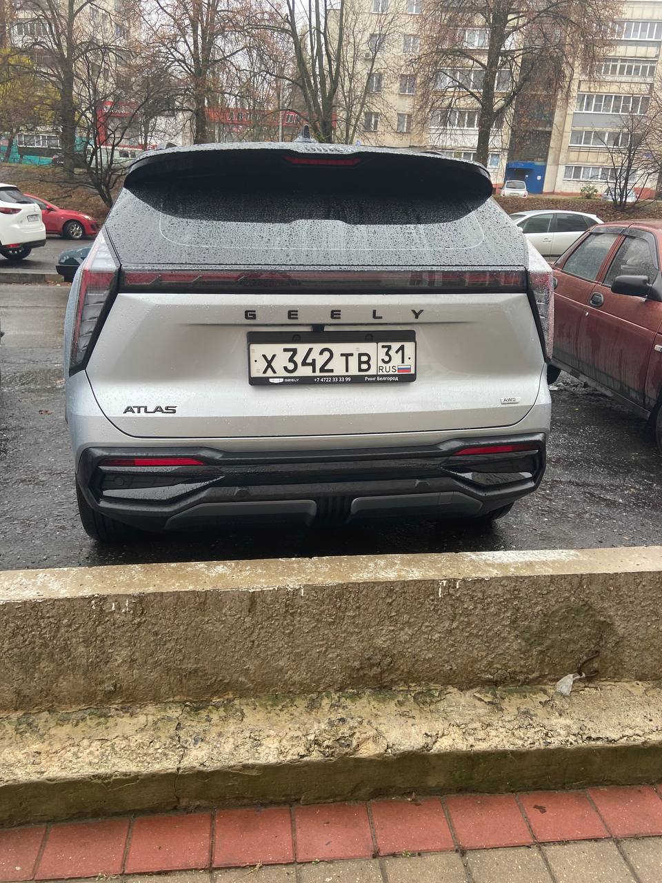 х 342 тв 31, Geely Atlas 2nd gen (L) (FX11; CIS-market), facelift, 2025–