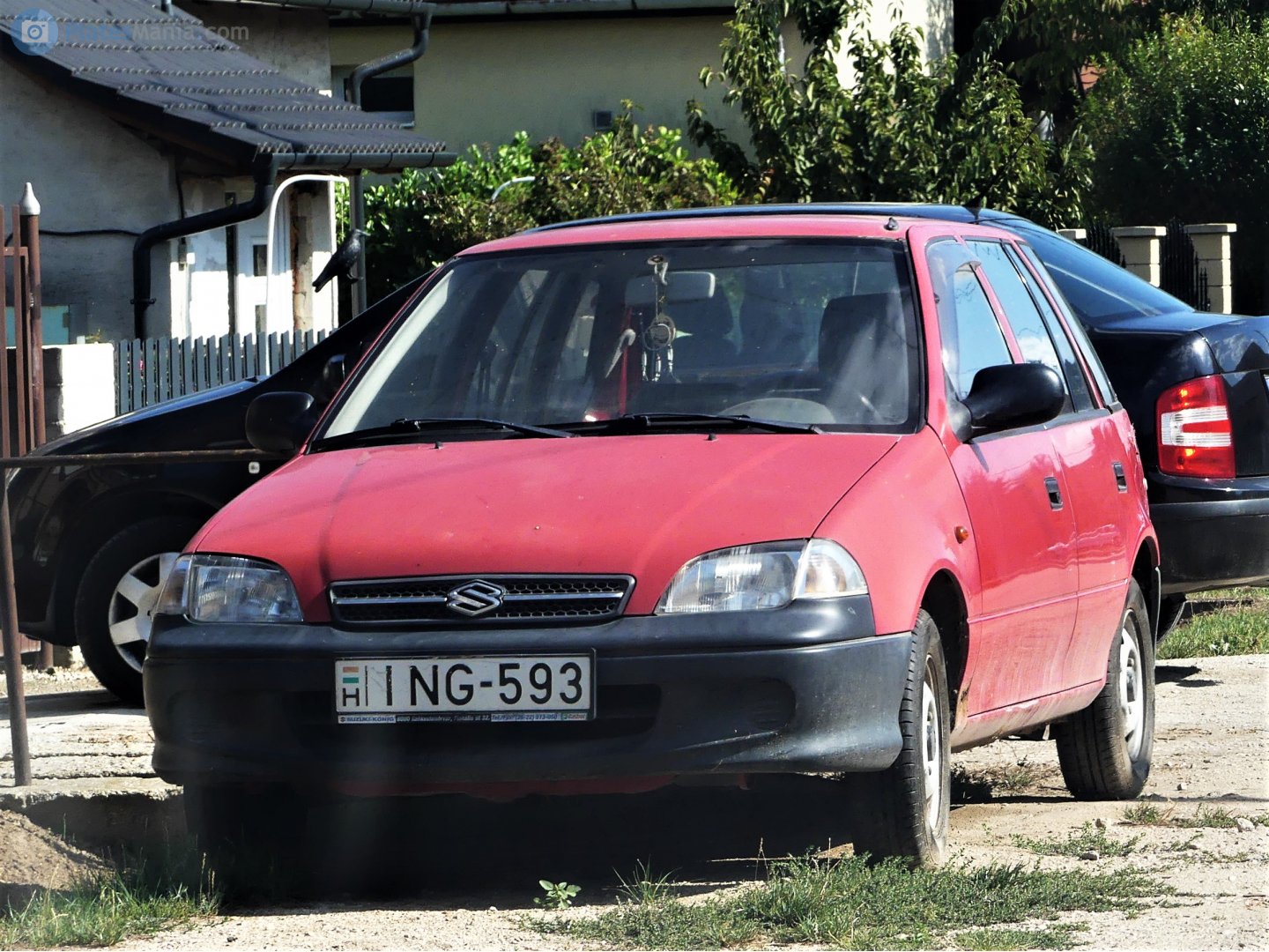 ING-593, Suzuki Swift 2nd gen 5-door Hatch (SF), facelift, 1996–2004