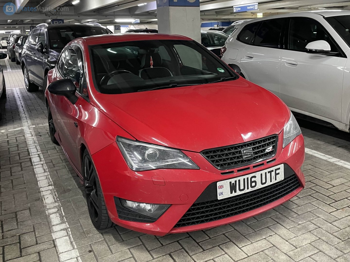 WU16UTF, SEAT Ibiza 4th gen SC 3-door Hatch (6J), 2008–2017