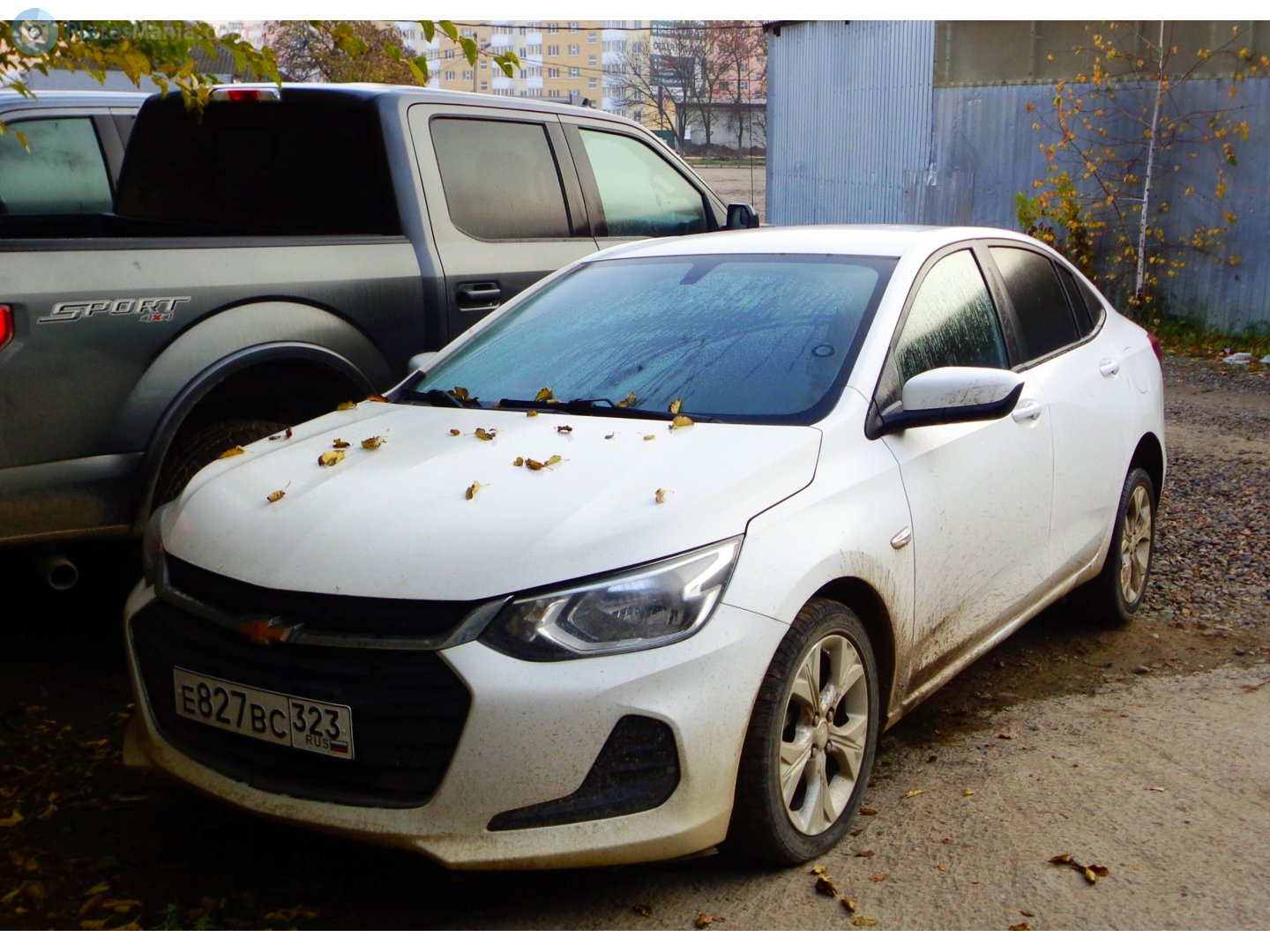 е 827 вс 323, Chevrolet Onix 