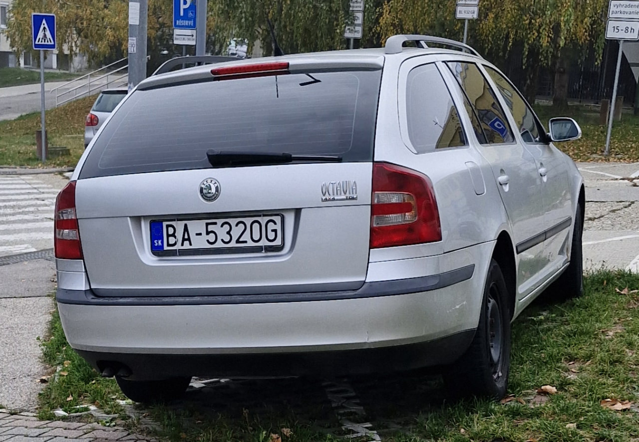 BA-532OG, Skoda Octavia 2nd gen Combi (A5/1Z5), 2004–2008 (2010–2012 Tour)