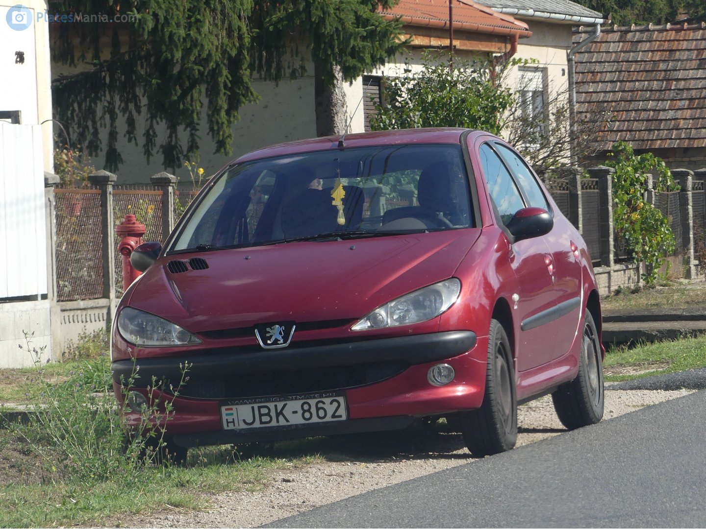 JBK-862, Peugeot 206 1st gen 5-door Hatch (T11), 1998–2009 (–2012 for IR-market)