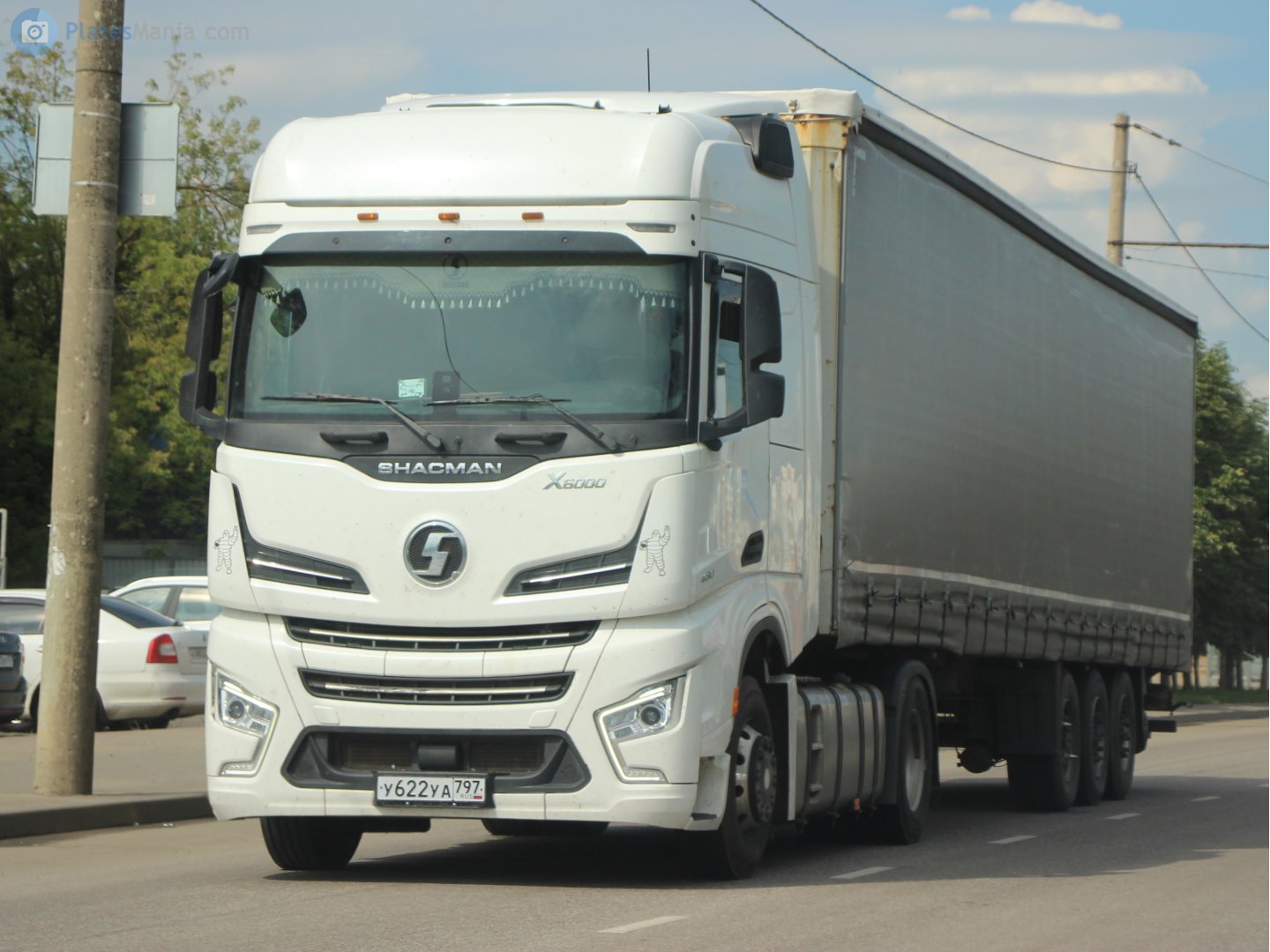 у 622 уа 797, Shacman (Shaanxi) X6000 1st gen, 2017–