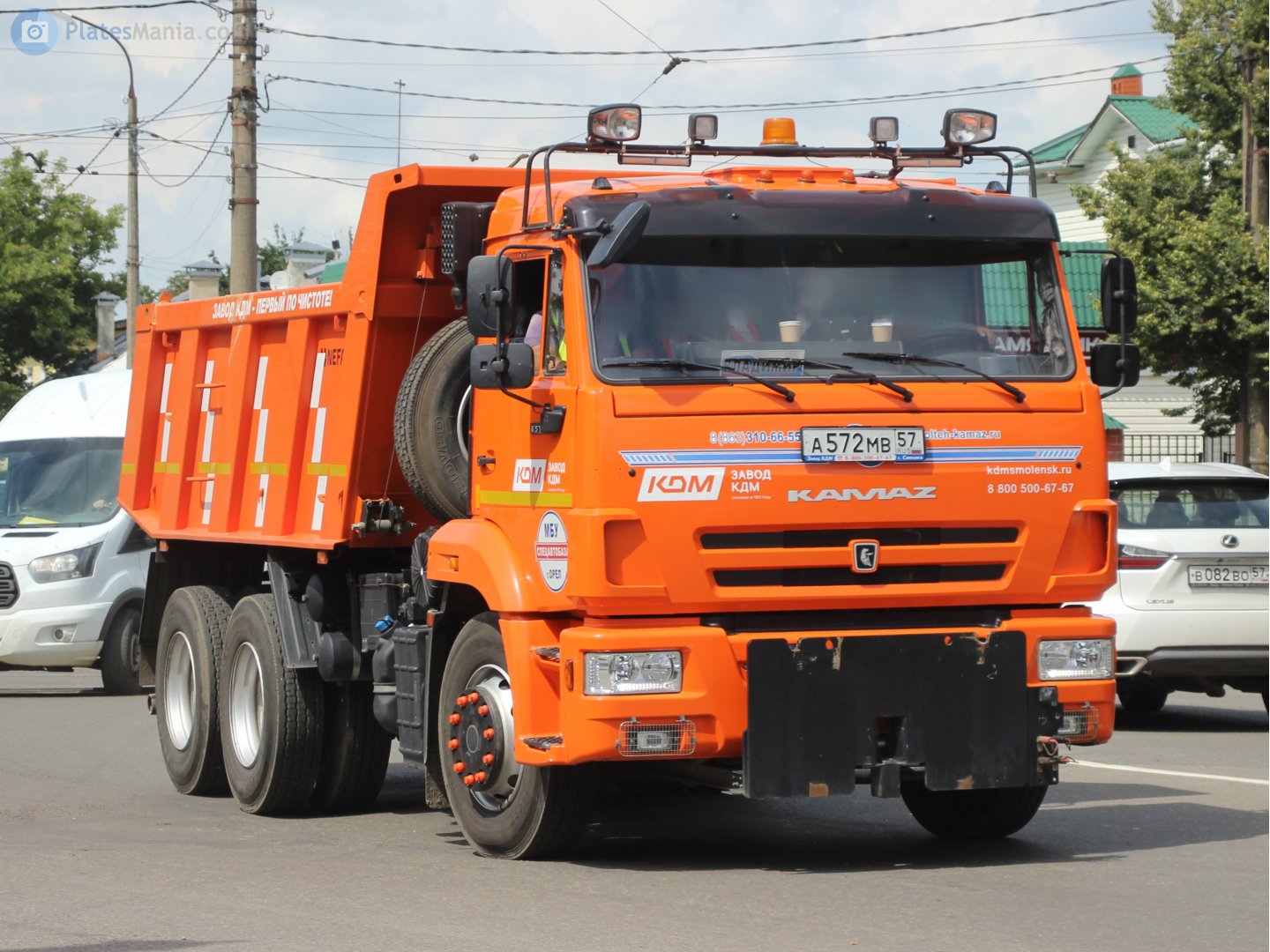 а 572 мв 57, KamAZ 6511 65115, 1999–