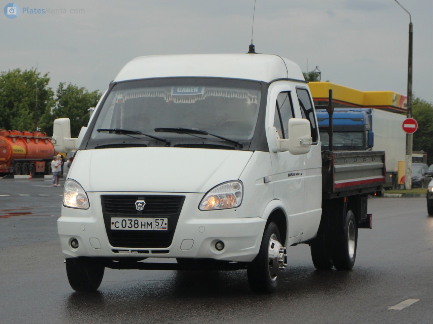 с 038 нм 57, GAZ 3302 ГАЗель 33023 Double Cab, facelift, 2003–